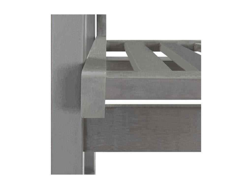 Chaise à bascule gris bois d'Dormeva massif TZIM26792