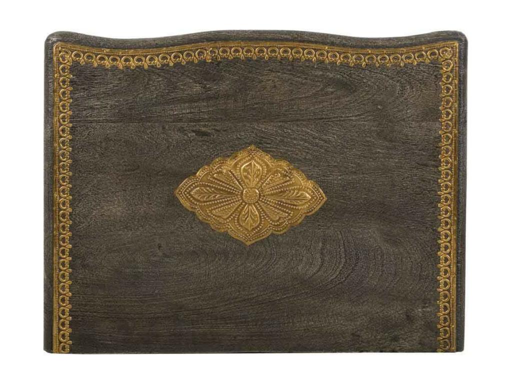 Table de nuit en bois marron 43x33x58 CPQI69875