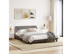 Cadre de lit avec tête de lit Dormeva 160x200 Tissu PSEA83442