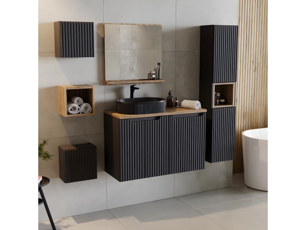 Meuble sous-vasque 60cm 2 portes Zensova PFRJ75323