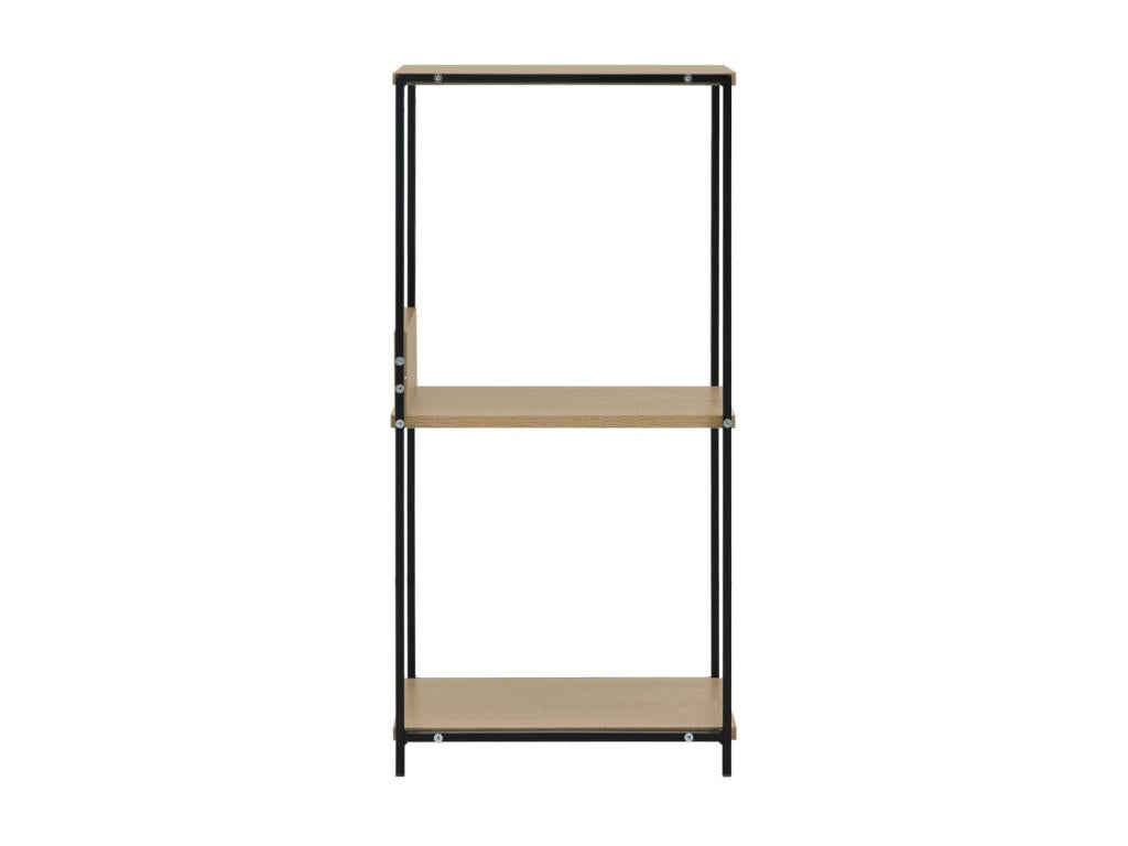 Étagère à livre petite Zensova et chêne 33.5x39.6x79.7cm Aggloméré FRGB84630