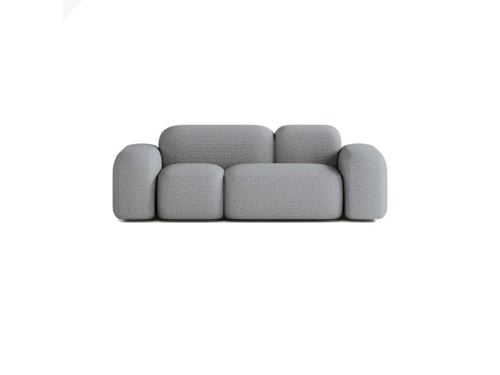 Canapé Max 2 Places en Tissu Gris Foncé ONMD01638