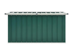 Boîte de rangement de jardin Vert 129x67x65 cm MVJV00090