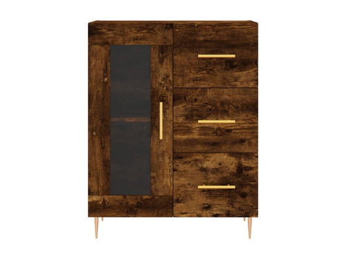 Buffet chêne fumé 69,5x34x90 cm Zensova ingénierie FPOD02196