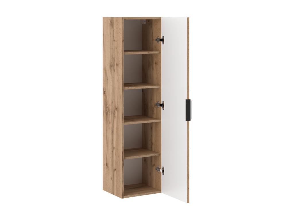 Ensemble meuble simple vasque 80cm 2 niches et colonne Zensova Bois GMHC94676