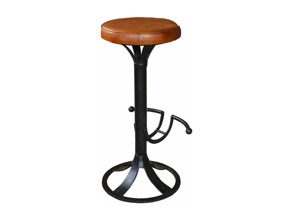 Fauteuil de bar assis en cuir Dormeva PQJR34800