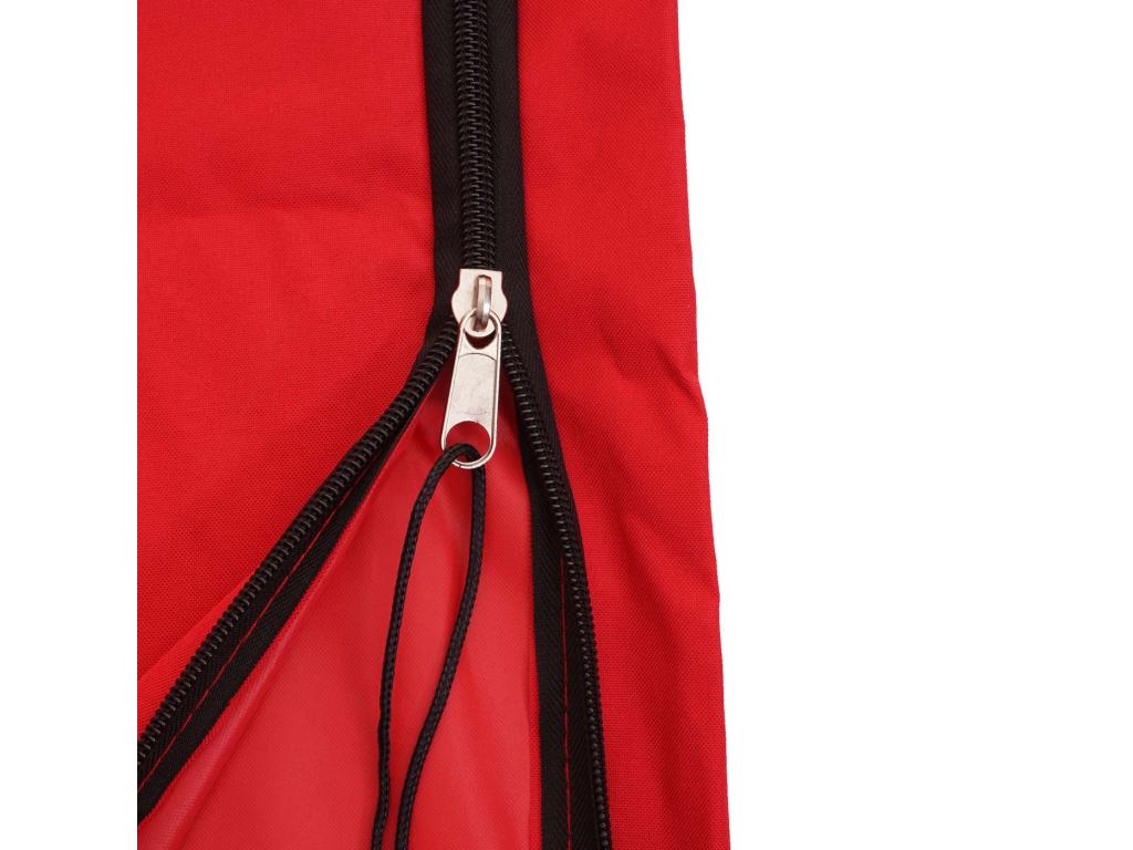 Housse de protection Zensova pour parasol jusqu'à 3,5 m rouge LWFB99666