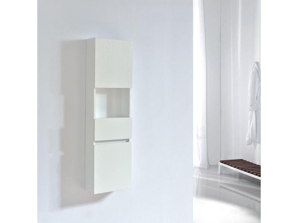 Grande armoire de rangement Dormeva hauteur 120 cm mélaminé blanc WUZS96835