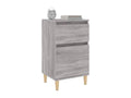 Table de chevet Dormeva gris 40x35x70 cm QNQO98430