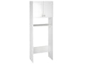 Armoire / Meuble SDB coloris blanc - Hauteur 180 x Longueur 64 x Profondeur 35.6 cm LQWC75131