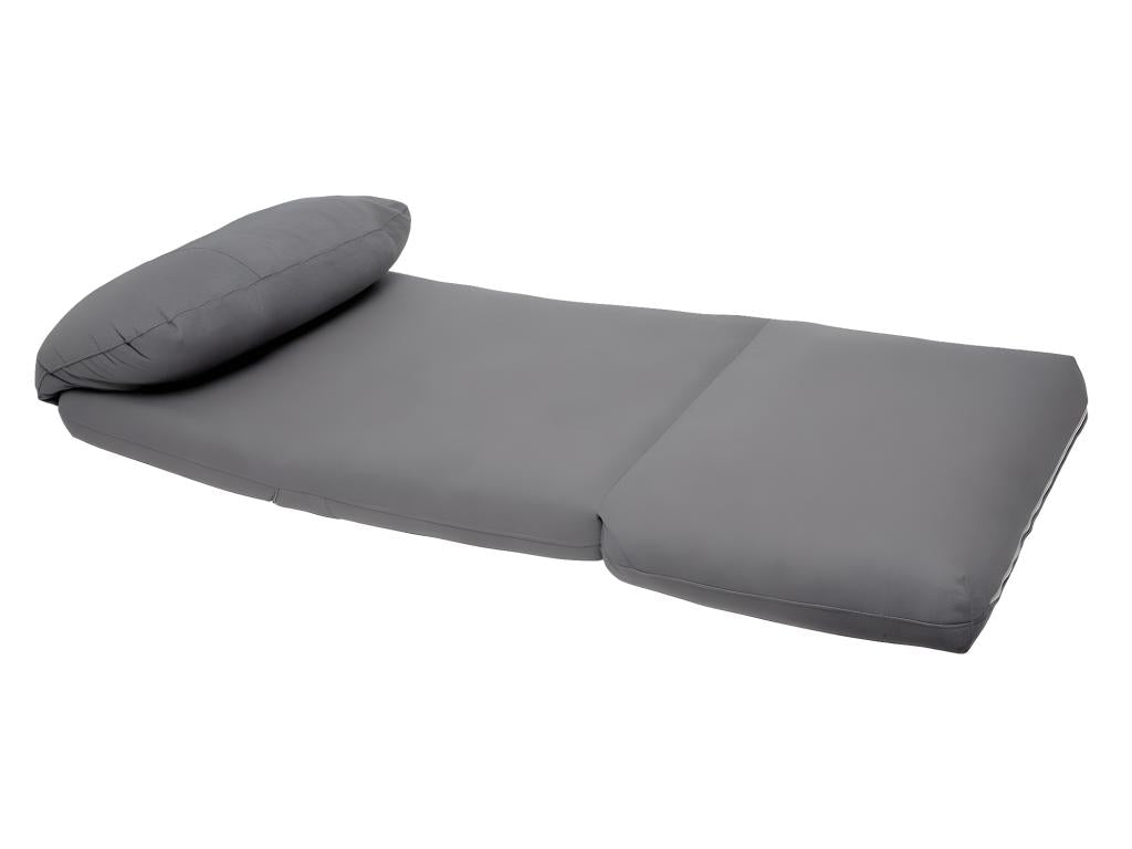 Chauffeuse multi-positions 1 Place tissu Gris HLDP09391