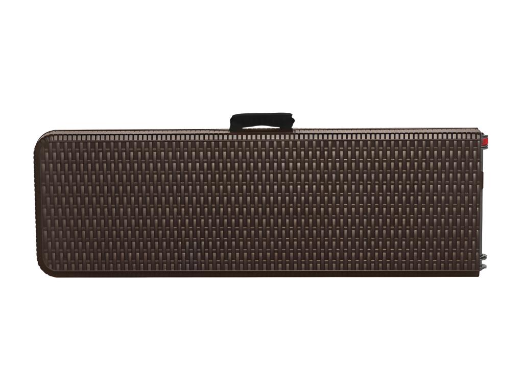 Pack de 2 Bancs Restaurateurs Pliants 180x30x43cm Effet Rotin Dormeva VCQB87510