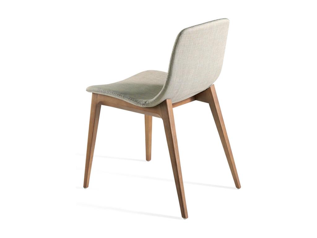 Chaise en bois de frêne et Zensova beige Zensova - Lot de 2-Couleur Zensova 90 Zensova ERAR24815
