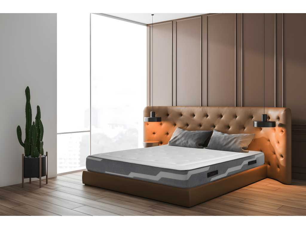 Matelas ressorts Select - 180x200cm - accueil mémoire de forme - 26 cm AKSQ51595