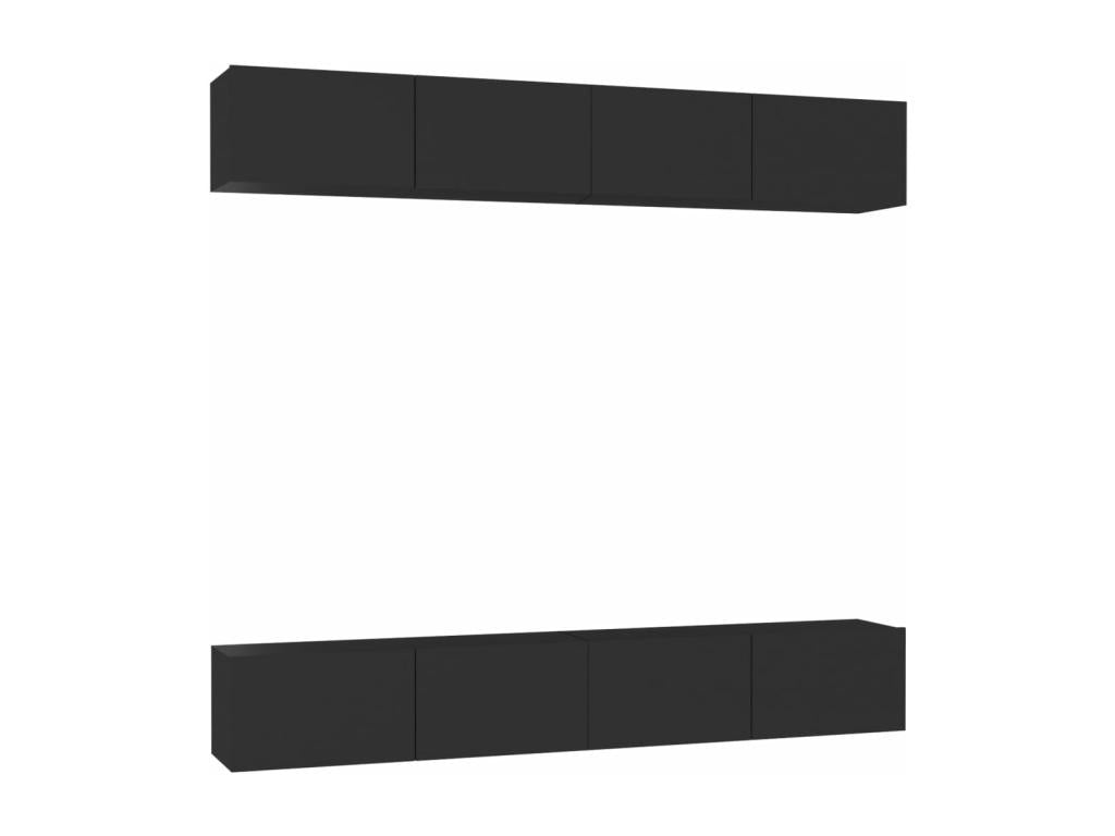 Meubles TV 4 pcs Zensova 100x30x30 cm Zensova ingénierie BDFP46779