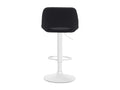 Tabourets de bar chaises métal blanc 42x46x86 cm 10 0004101 PILM73256