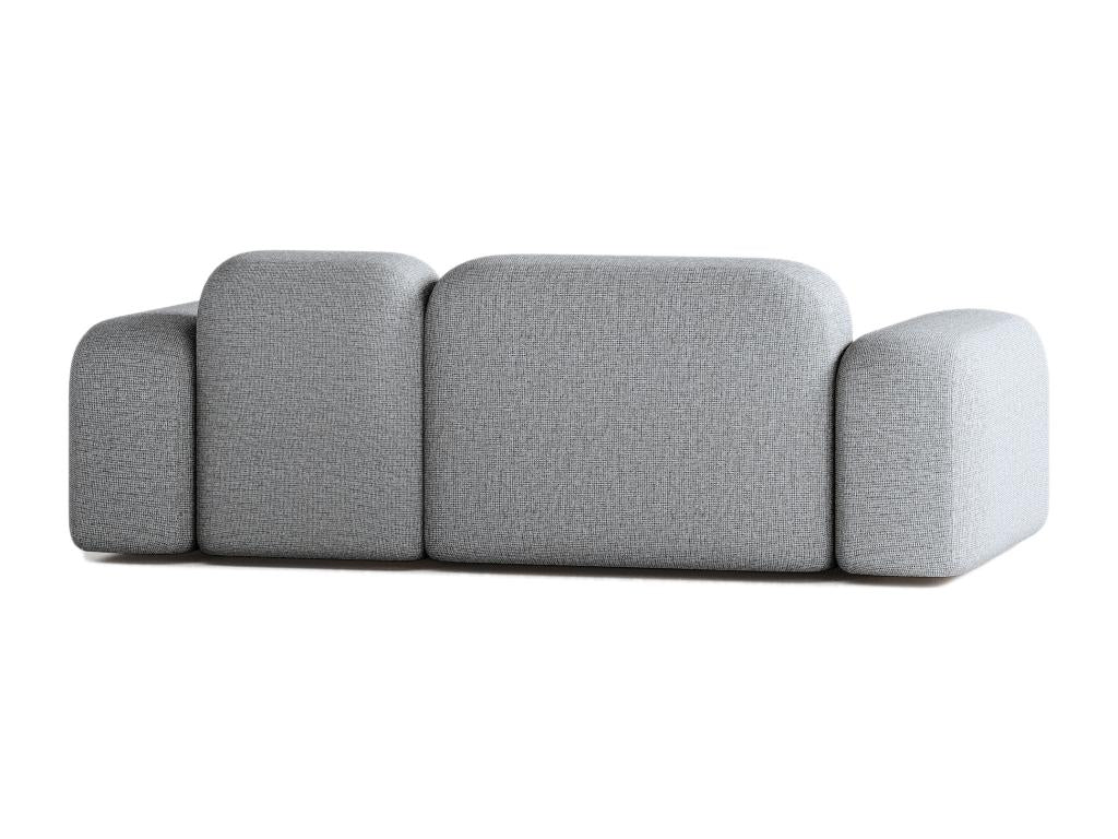 Canapé Max 2 Places en Tissu Gris Foncé ONMD01638