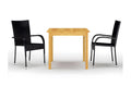 Ensemble de salle à manger de jardin 3 pcs Zensova 34 PRCL93755