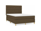 Sommier à Dormeva de lit avec matelas Marron foncé 140x190 ZZII50098