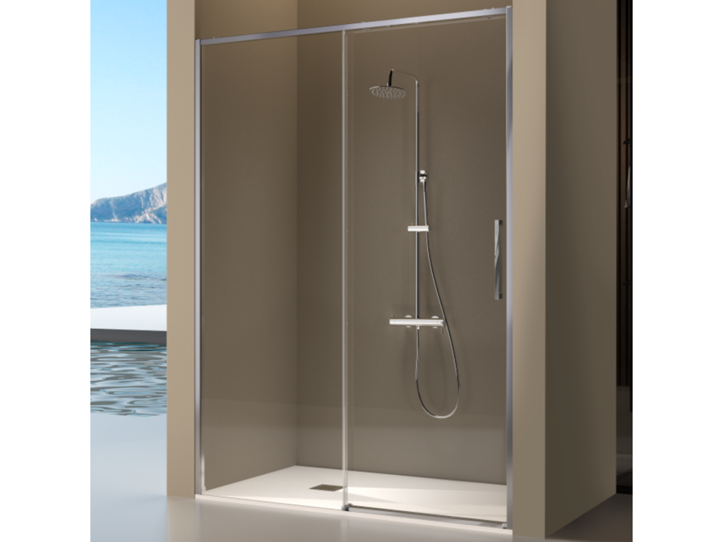 Paroi de douche fixe porte coulissante Dormeva 170-172,6 cm GTOK07318