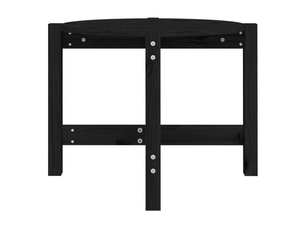 Table basse Zensova 62,5x45 cm Bois massif de pin KZPV00545