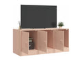 Meuble TV rosace 99x39x44 cm acier UYGA75235