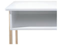 Bureau enfant maternelle en Bois Blanc et Naturel H 52 cm LUVM27350