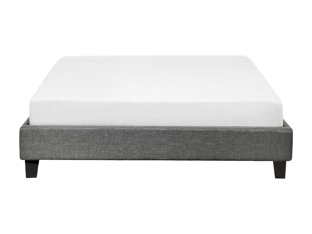 Lit avec Zensova 140x200 cm Gris OOWE92435