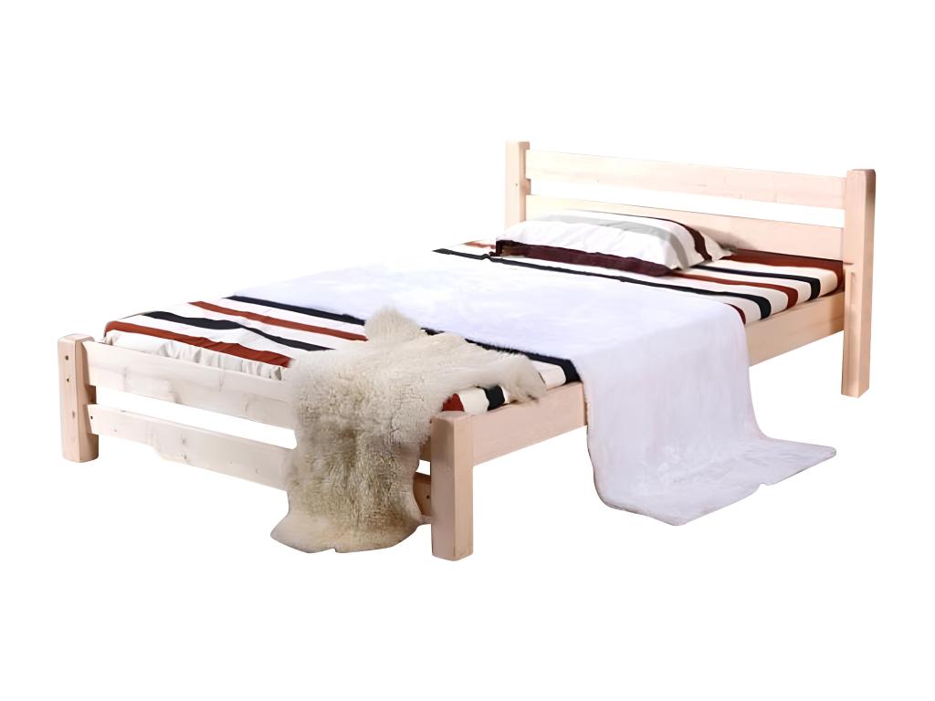 Lit simple avec cadre DXXL20524