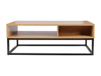 Table Basse Bois Et Metal Zensova ZGKC13066