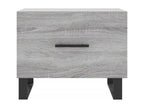 Table basse Dormeva gris 50x50x40 cm Bois d'ingénierie MGWS31176