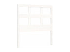 Cadre de lit sans matelas blanc bois de pin massif XVRK99013