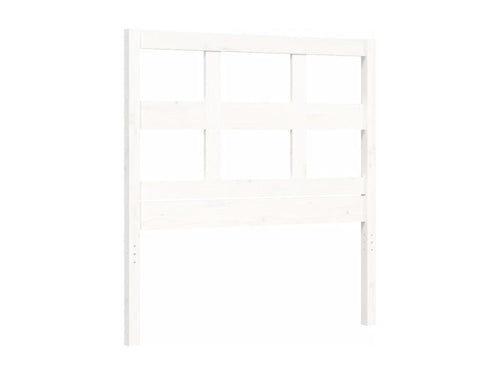 Cadre de lit sans matelas blanc bois de pin massif XVRK99013