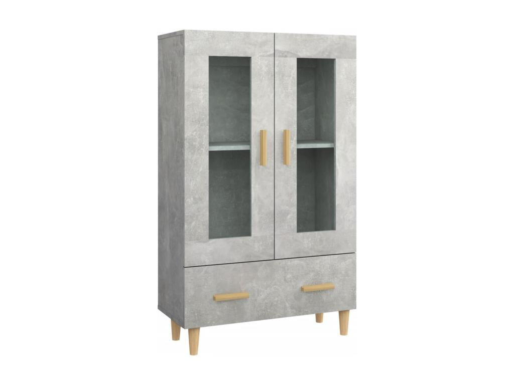 Buffet Gris béton 70x31x115 cm Zensova ingénierie WUNT79683