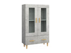 Buffet Gris béton 70x31x115 cm Zensova ingénierie WUNT79683
