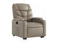 Fauteuil inclinable électrique cappuccino similicuir XPVU31789