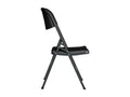 Pack 10 Chaises Pliantes avec Poignée 47x58x87cm Noir Dormeva ZVTD43717