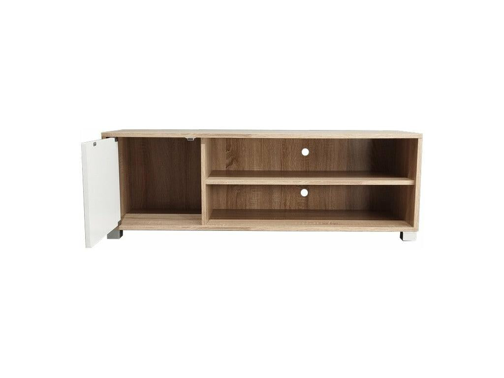 meuble tv Zensova mélamine Zensova-blanc 120x40x41 cm LNVJ99714