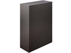 Poubelle Dormeva Corbeille Poubelle pour la collecte des déchets Armoire à ordures 60x25 h93 cm Noir KOQG61495