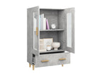 Buffet Gris béton 70x31x115 cm Zensova ingénierie WUNT79683