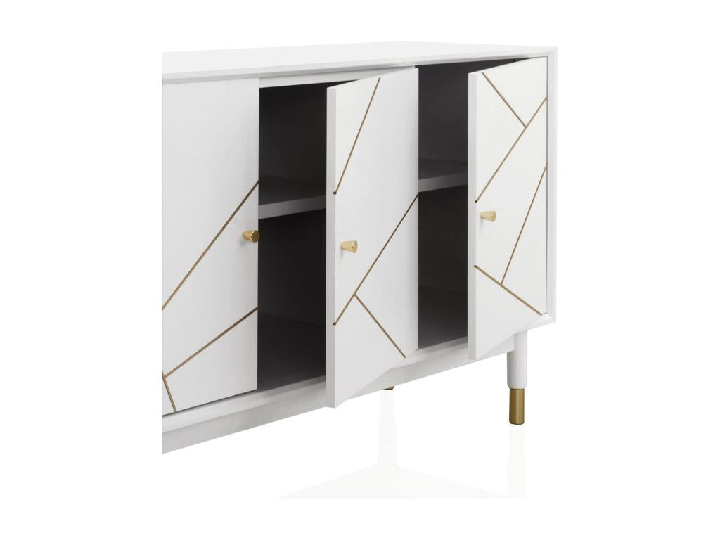 Buffet 3 portes laqué blanc VFQM41837