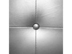Tête de Lit Capitonnée Zensova 180cm Argent WKQG38826