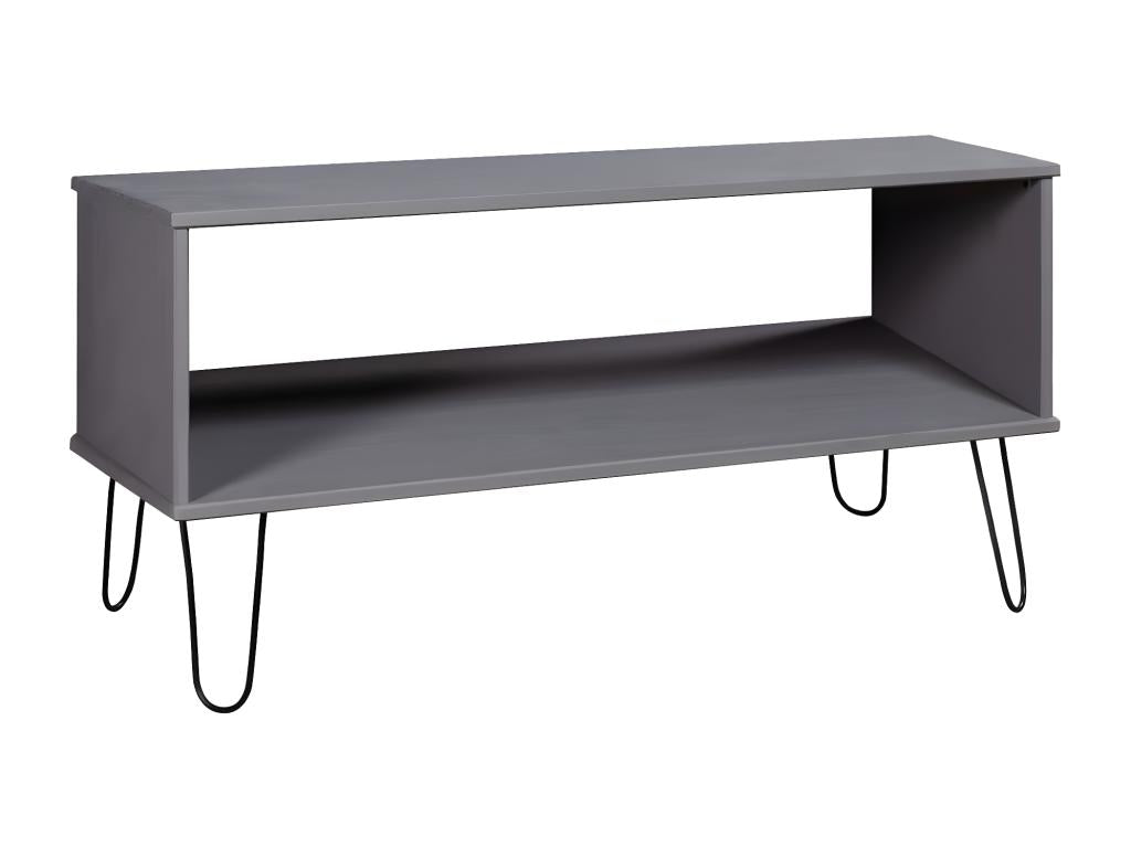 Table basse New Dormeva Gris Bois de pin massif FOCJ10369