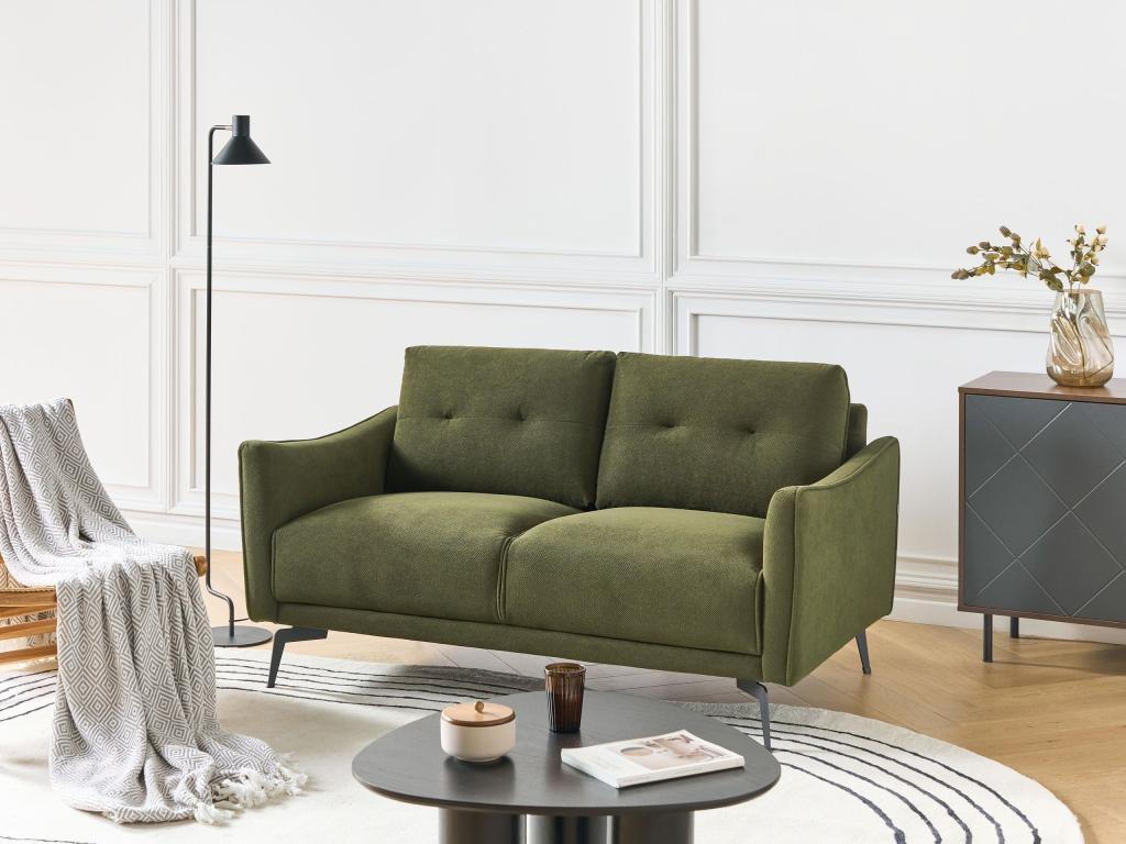 Canapé Zensova Vert foncé 2 places UZVF02692
