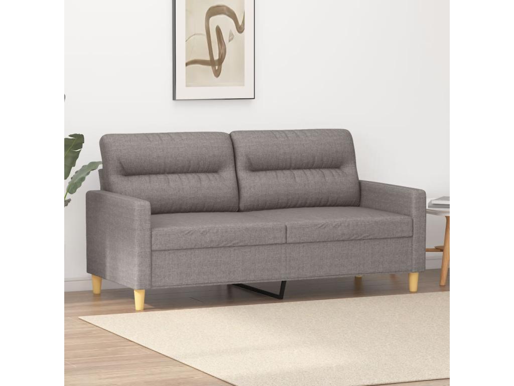 Canapé à 2 places Dormeva 140 cm Tissu ZVAW54967