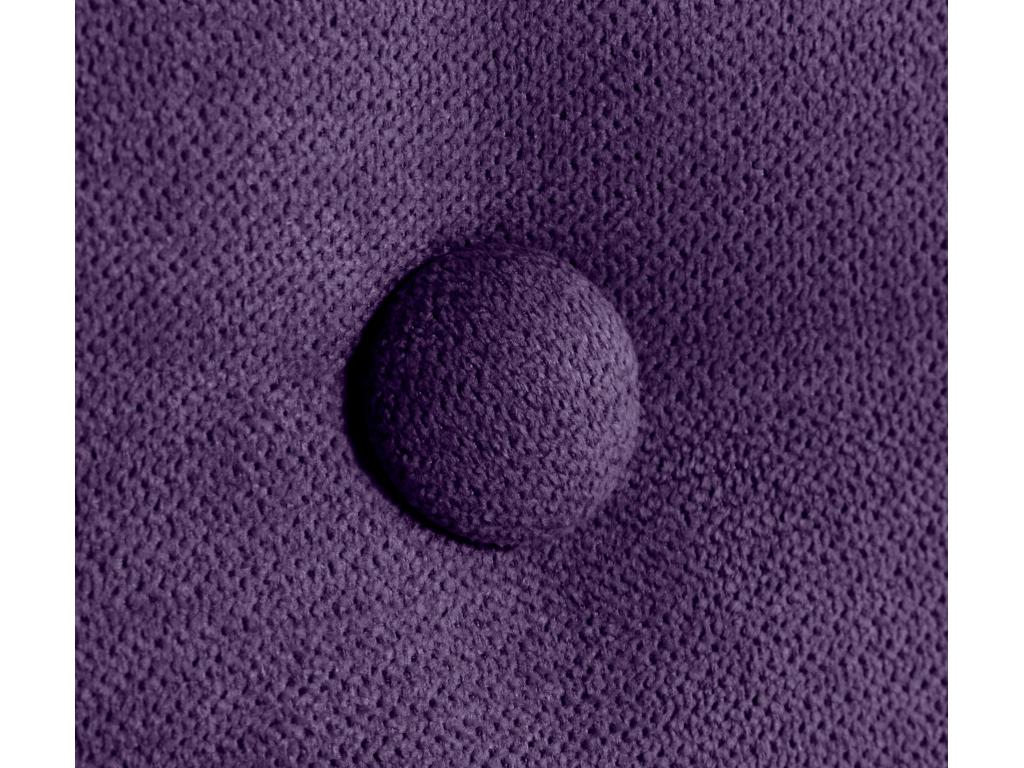 Dormeva Tête de lit en tissu Aqualine avec 2 Dormevaées de boutons 135x105cm avec pieds Lits 120/135 - Dormeva OCNH75270