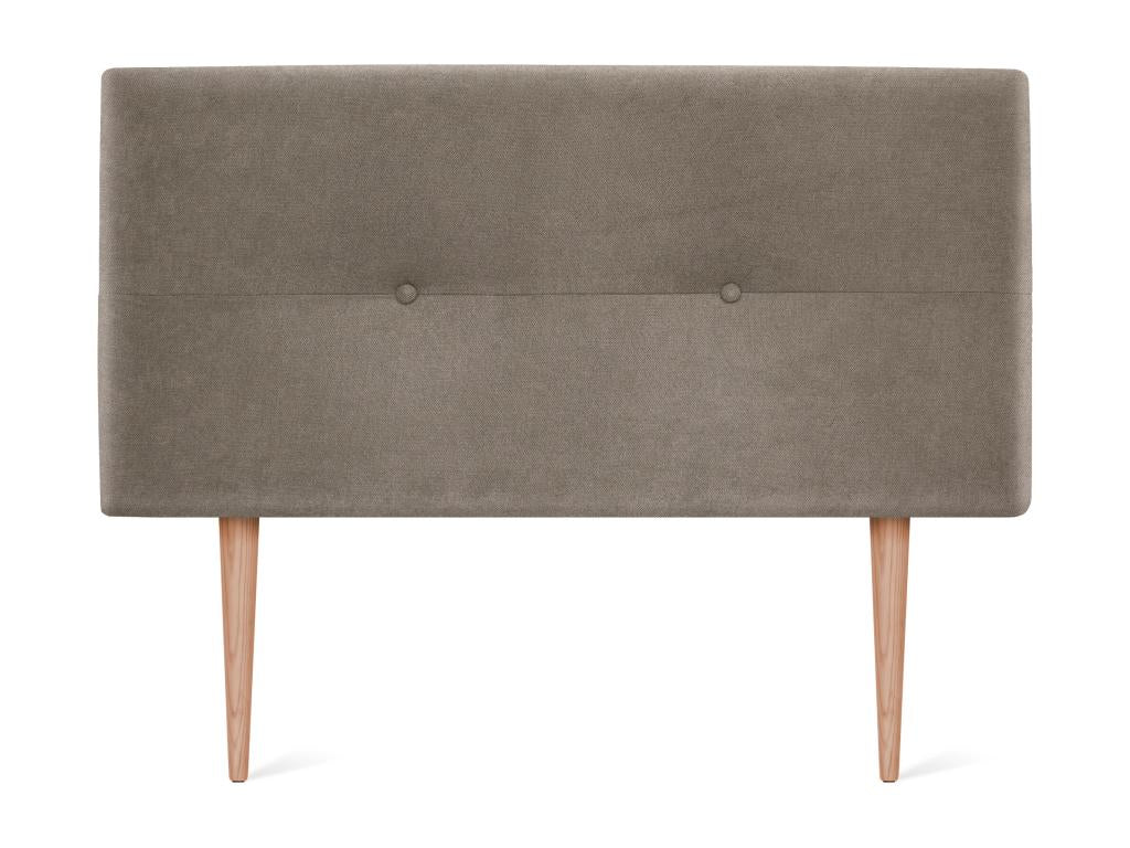 Zensova Tête de lit en Zensova avec Boutons 90x105cm avec pieds Lits 80/ 90 - Terre RYEI96354