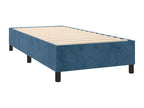 Lit à sommier tapissier avec matelas Bleu foncé 90x200 cm XKXR79264